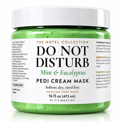 Pedi Cream Mask — Mint & Eucalyptus Foot Mask