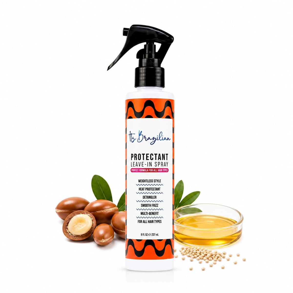 Effortless Shine and Frizz Control Spray
