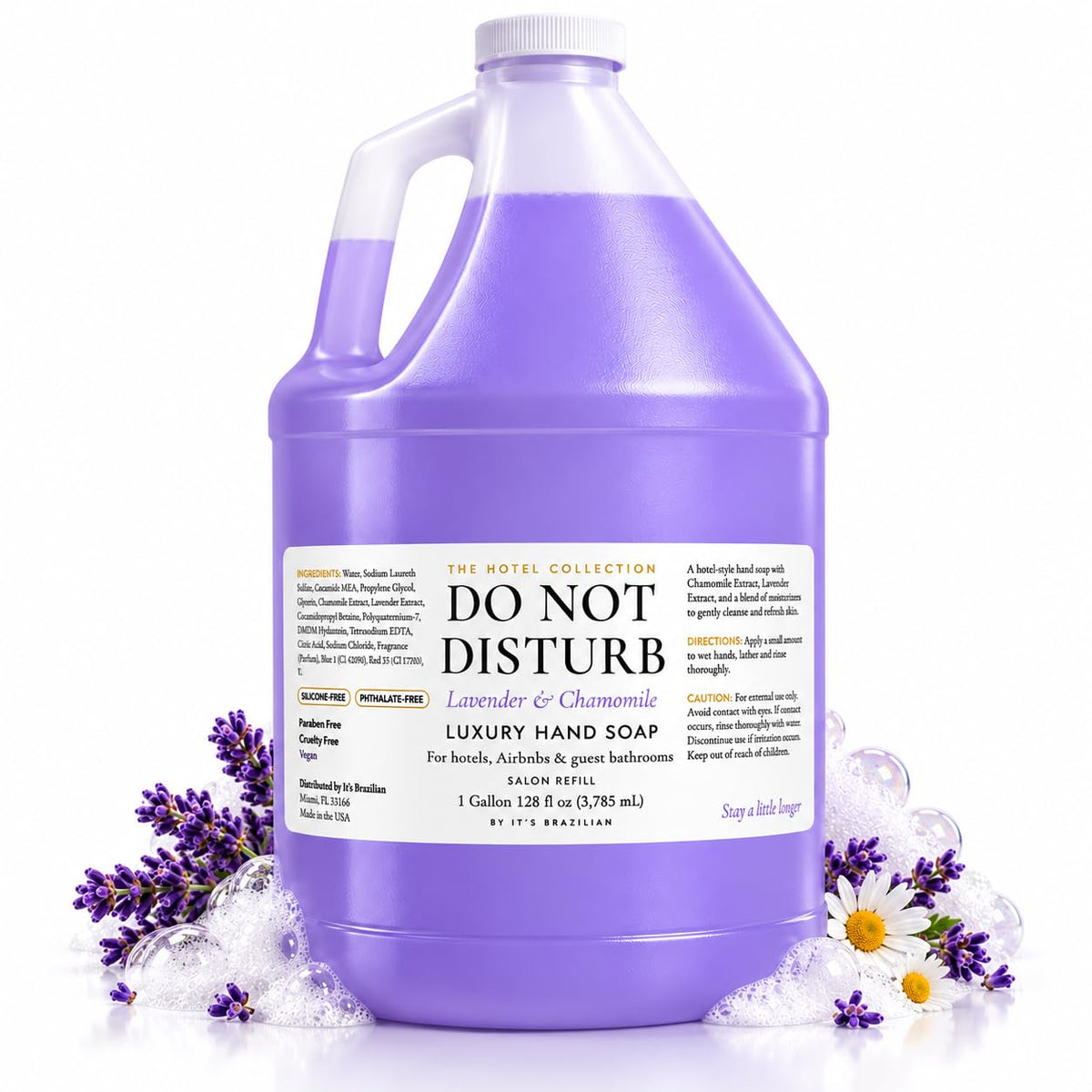 Lavender & Chamomile Liquid Hand Soap Refill — 1 Gallon