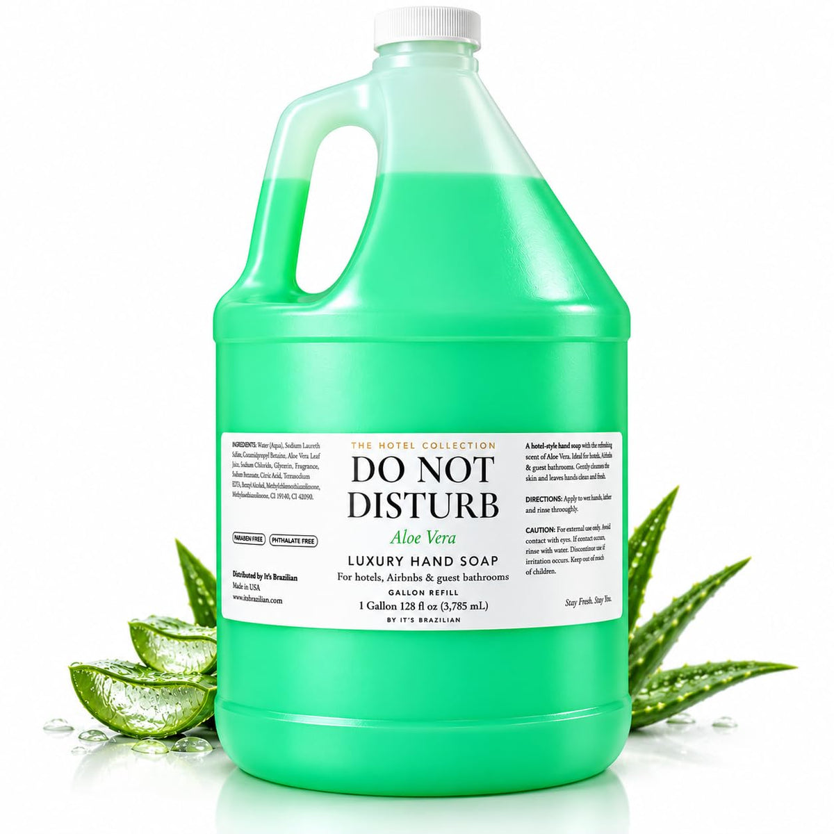 Aloe Vera Liquid Hand Soap Refill — 1 Gallon