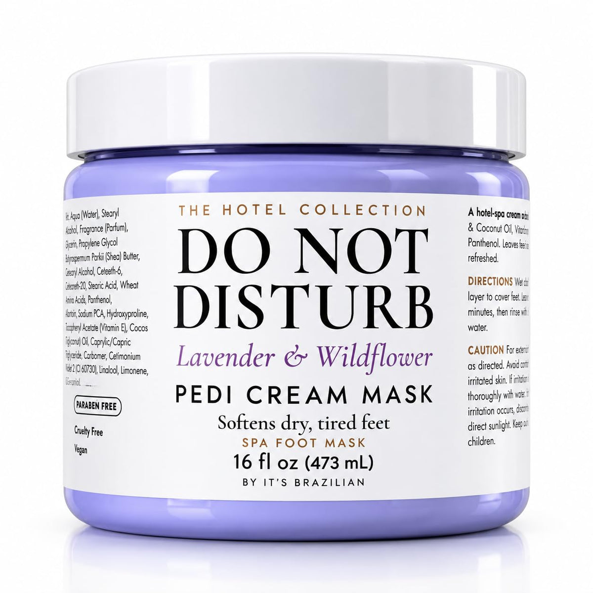Pedi Cream Mask — Mint & Eucalyptus Foot Mask