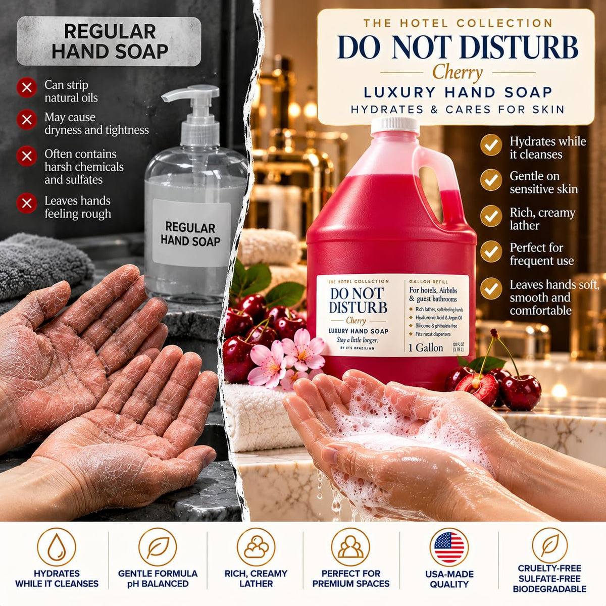 Luxury Cherry Hand Soap Refill