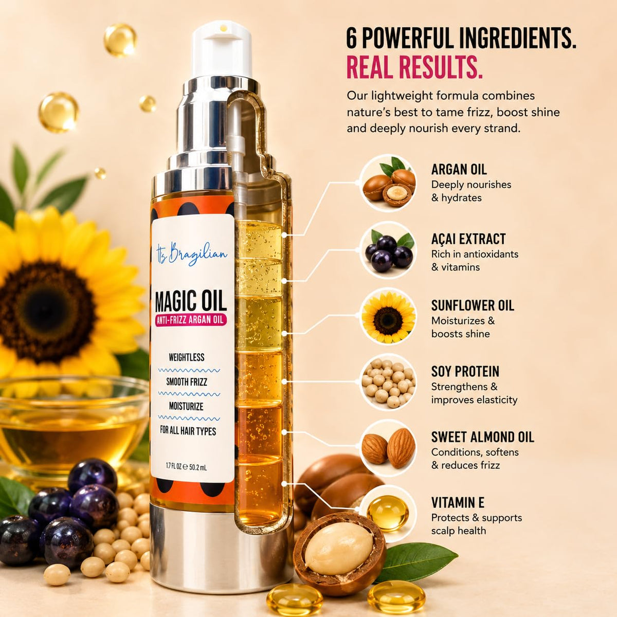 Sleek & Shine Argan Oil Serum