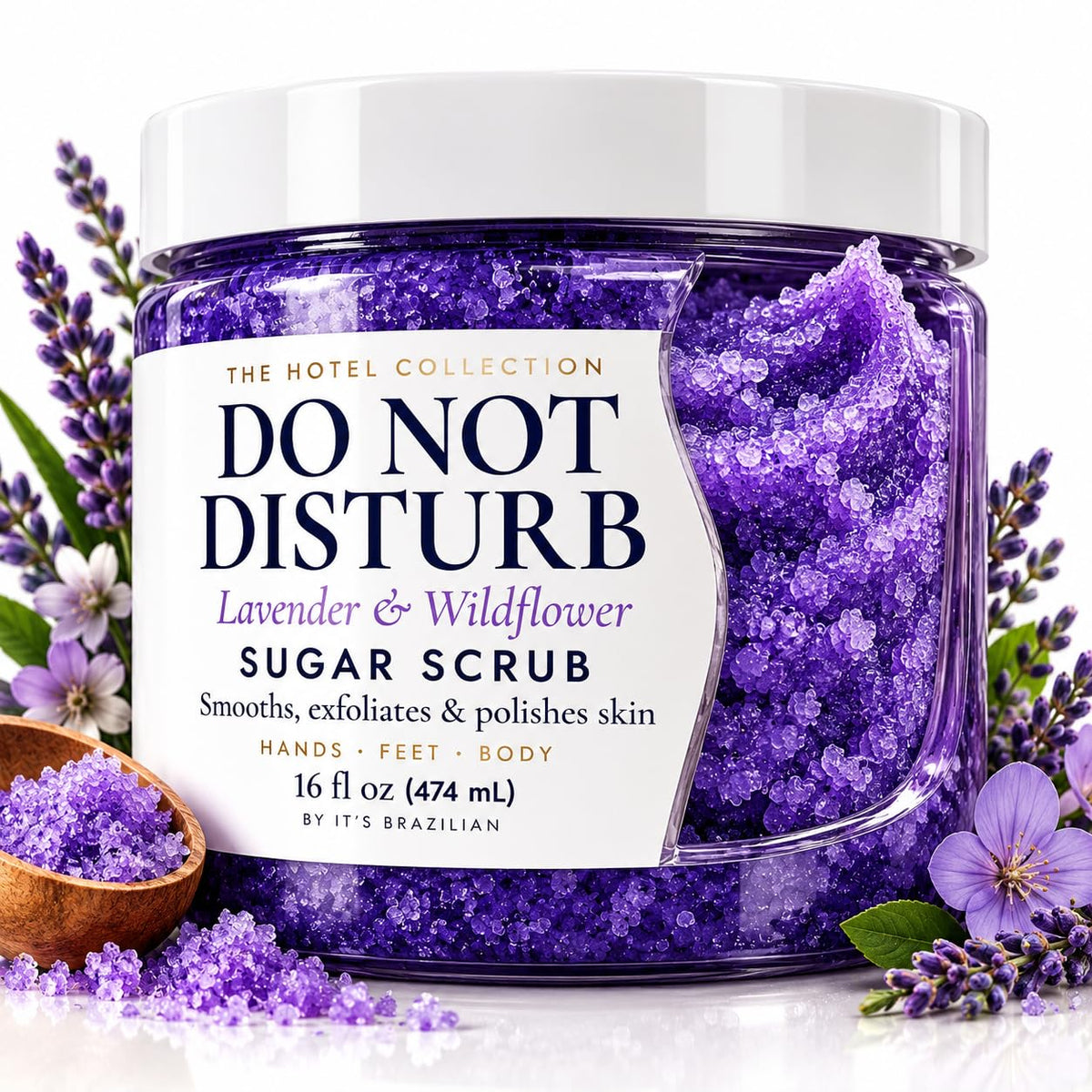 Lavender & Wildflower Sugar Body Scrub