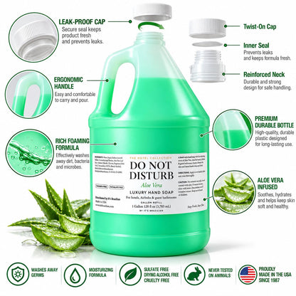 Aloe Vera Liquid Hand Soap Refill — 1 Gallon