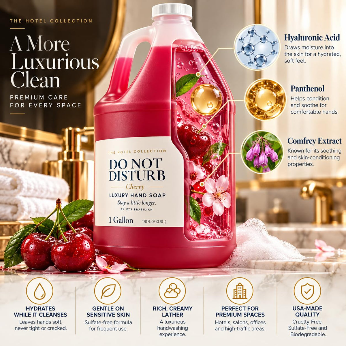 Luxury Cherry Hand Soap Refill