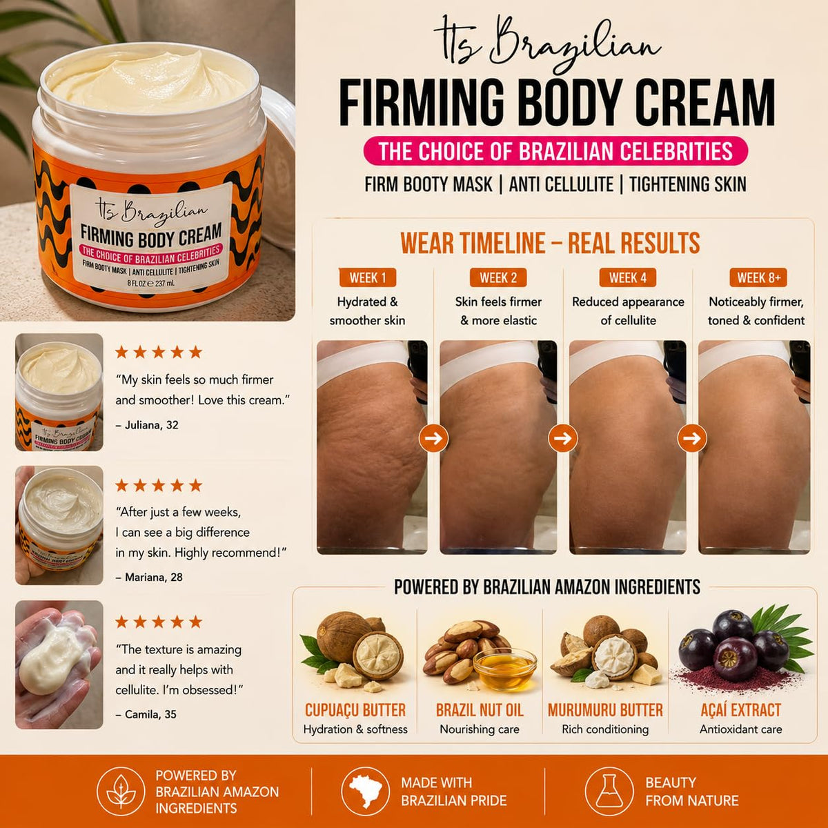 Brazilian Firming Body Butter