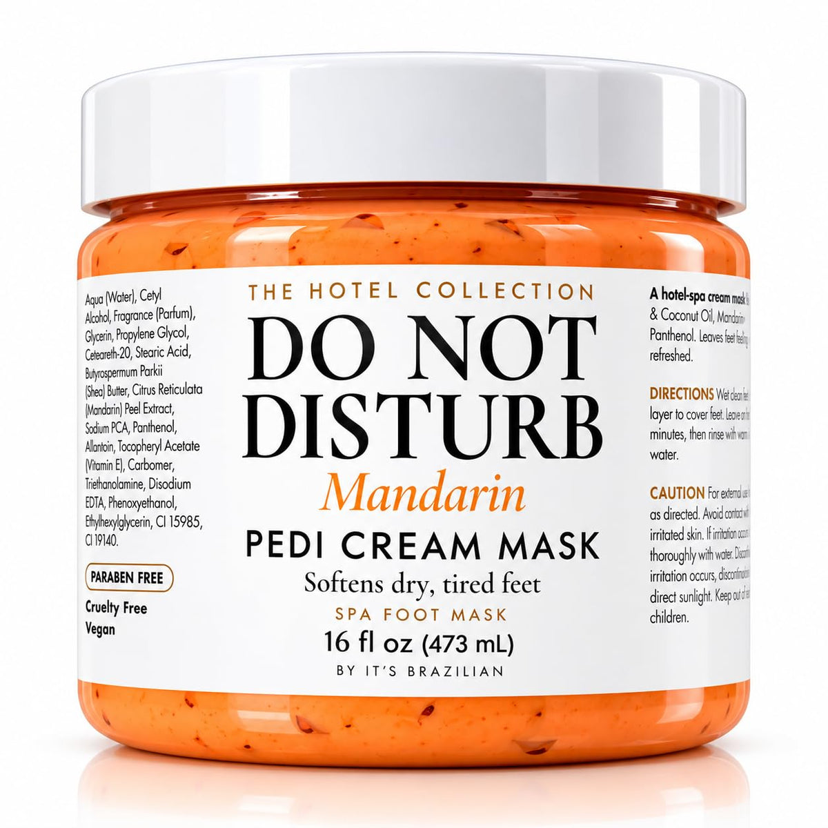 Pedi Cream Mask — Mint & Eucalyptus Foot Mask