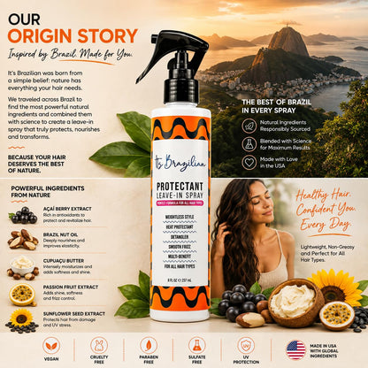 Effortless Shine and Frizz Control Spray
