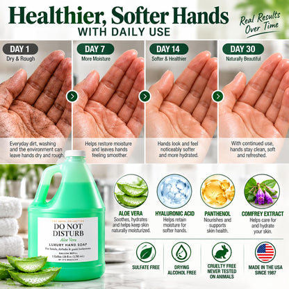 Aloe Vera Liquid Hand Soap Refill — 1 Gallon