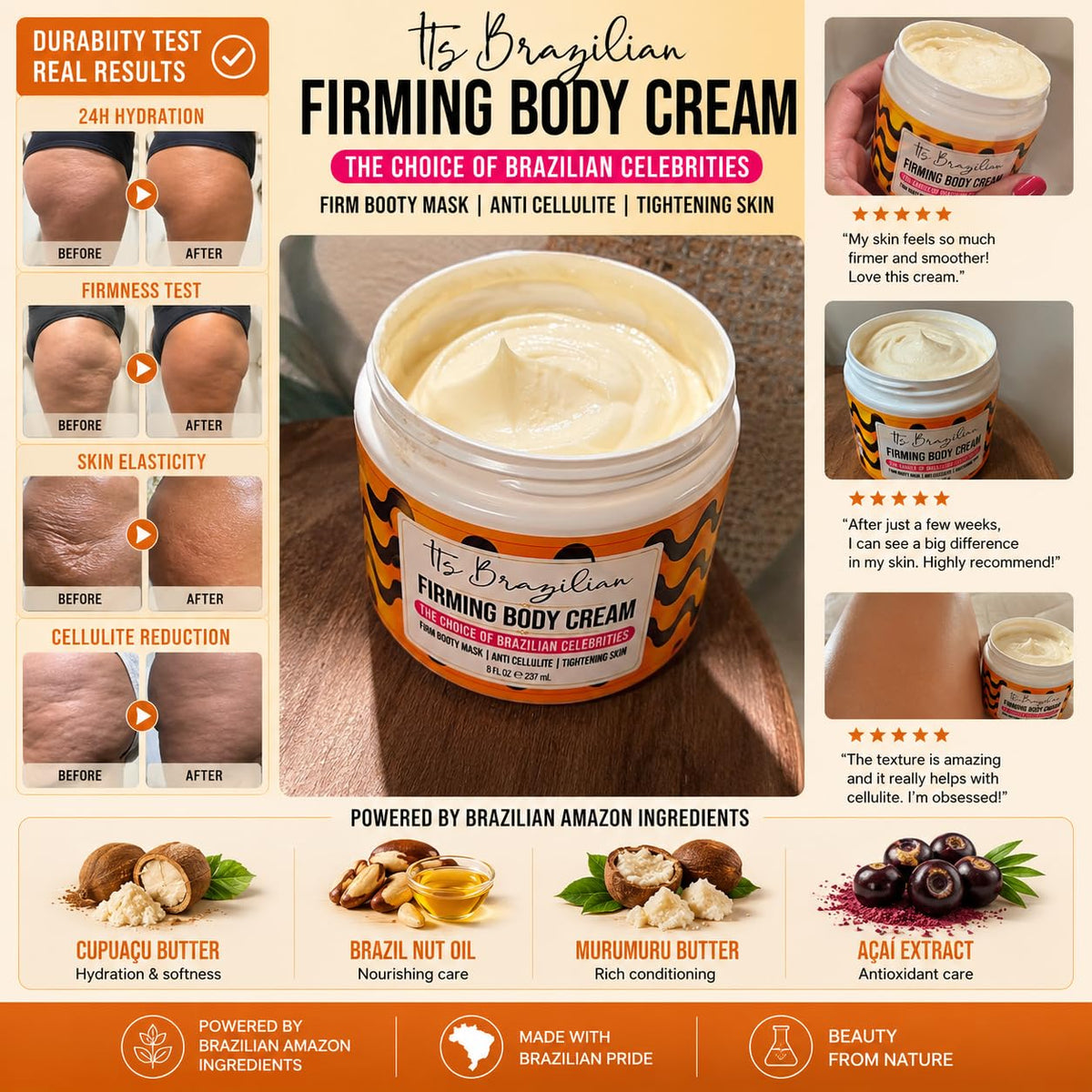 Brazilian Firming Body Butter