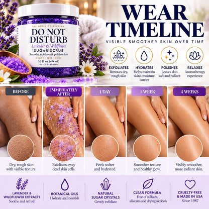 Lavender & Wildflower Sugar Body Scrub