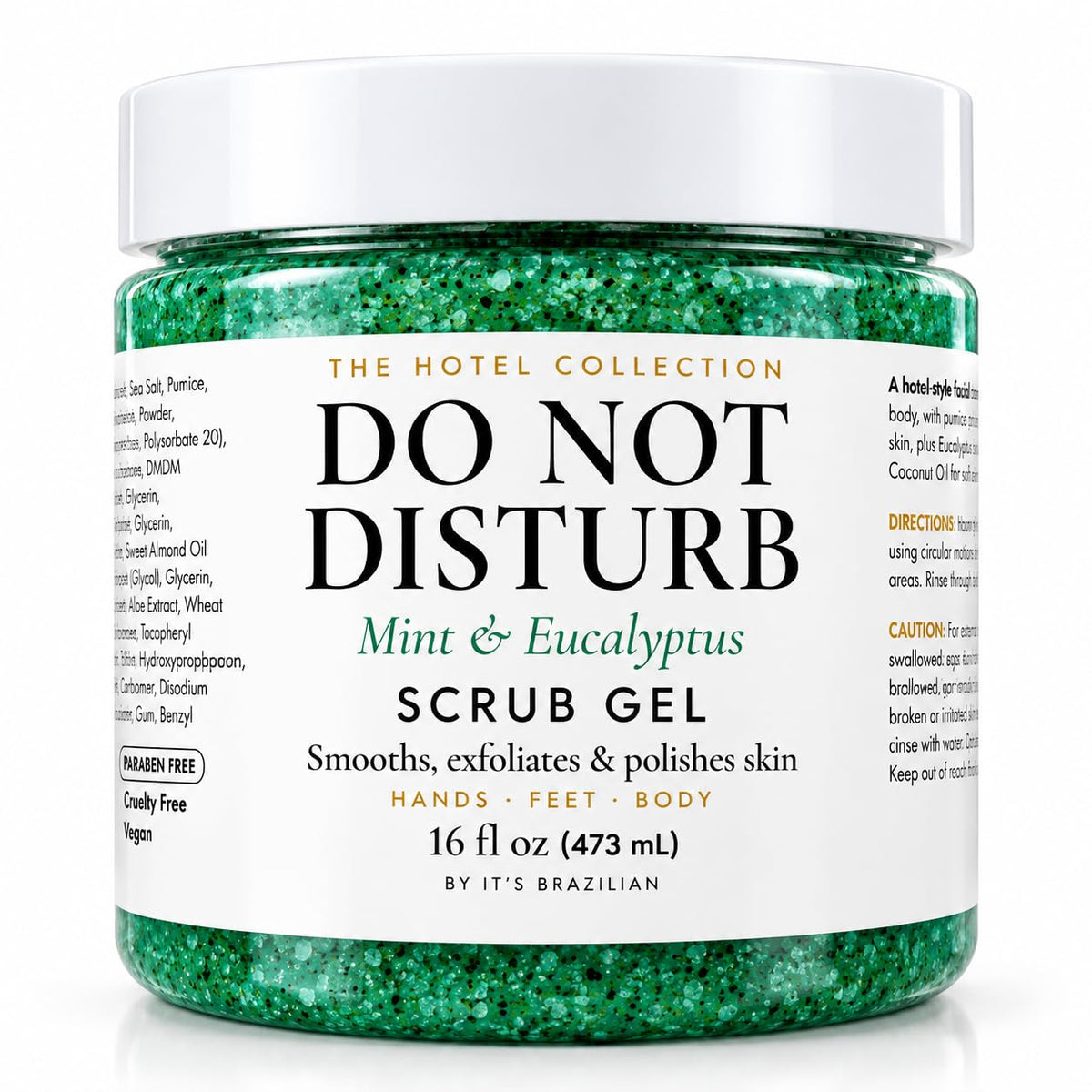 Honey Milk Foot & Body Scrub Gel — 16 fl oz