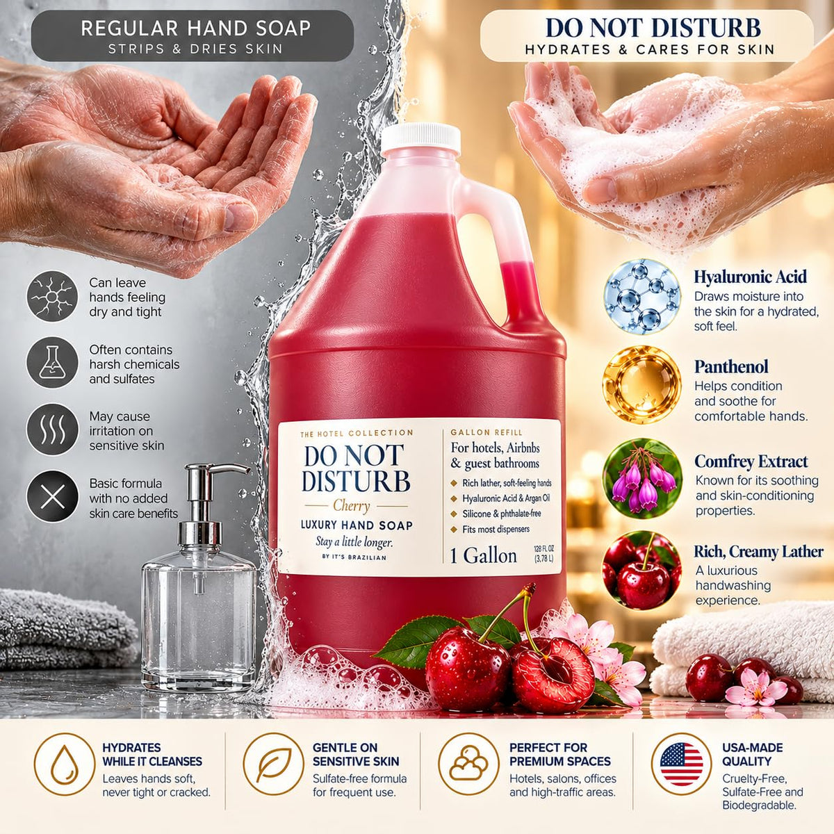 Luxury Cherry Hand Soap Refill