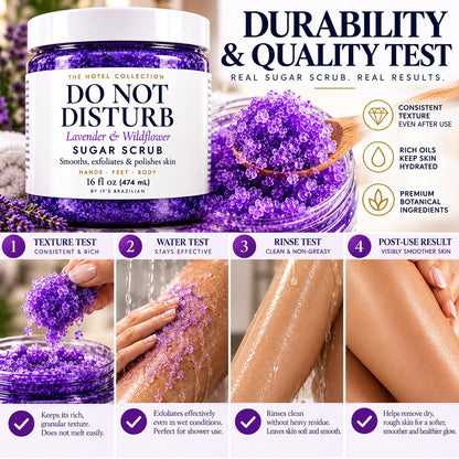 Lavender & Wildflower Sugar Body Scrub