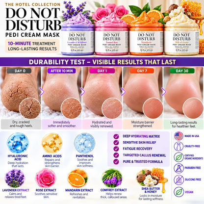 Pedi Cream Mask — Mint & Eucalyptus Foot Mask