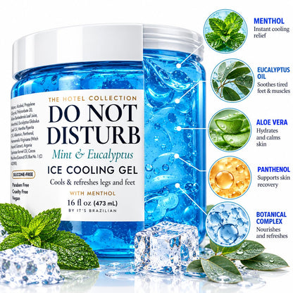 Mint & Eucalyptus Foot & Leg Cooling Gel — 16 fl oz