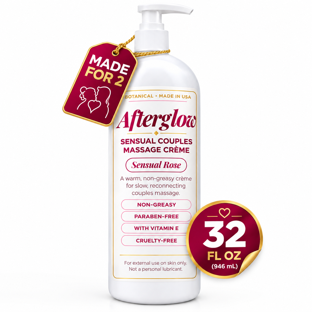 Afterglow — Sensual Couples Massage Crème + The Couples' Touch Ritual (Bonus Guide)