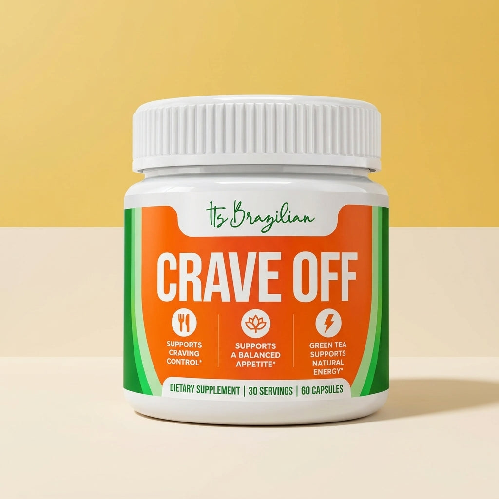 It's Brazilian Crave Off — Craving Control & Balanced Appetite Support (60 Capsules)