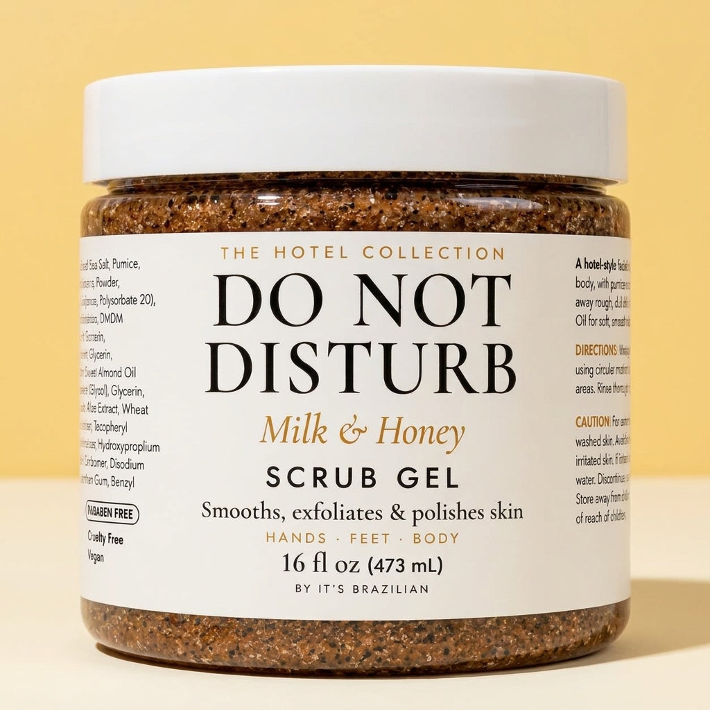 Honey Milk Foot & Body Scrub Gel — 16 fl oz